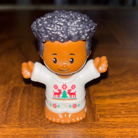 Little People Other - Fisher Price Little People Holiday Cheer Action Figure with Festive Sweater